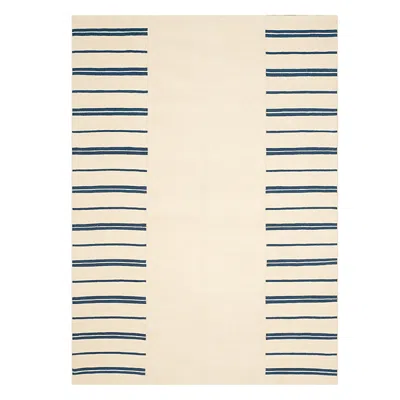 Dalyn Rug Company Ralph Lauren Sagaponeck Stripe Patch Collection Area Rug, 4' X 6' In Blue