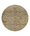 Dalyn Rug Company Silk Road Sr1 Round Area Rug, 8'0x8'0 In Multi