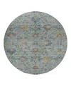 Dalyn Rug Company Silk Road Sr1 Round Area Rug, 8'0x8'0 In Blue