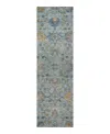 Dalyn Rug Company Silk Road Sr1 Runner Area Rug, 2'3x7'6 In Blue