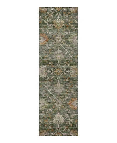 Dalyn Rug Company Silk Road Sr1 Runner Area Rug, 2'3x7'6 In Green