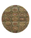 Dalyn Rug Company Silk Road Sr11 Round Area Rug, 8'0x8'0 In Multi