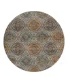 Dalyn Rug Company Silk Road Sr12 Round Area Rug, 8'0x8'0 In Multi