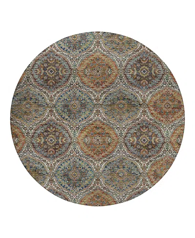 Dalyn Rug Company Silk Road Sr12 Round Area Rug, 8'0x8'0 In Multi