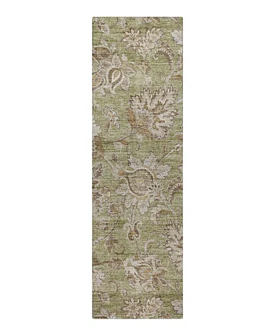 Dalyn Rug Company Silk Road Sr2 Runner Area Rug, 2'3x7'6 In Green