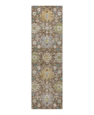 Dalyn Rug Company Silk Road Sr3 Runner Area Rug, 2'3x7'6 In Brown