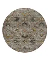 Dalyn Rug Company Silk Road Sr4 Round Area Rug, 8'0x8'0 In Multi