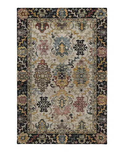 Dalyn Rug Company Silk Road Sr5 Area Rug, 8'0x10'0 In Black