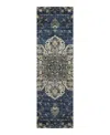 Dalyn Rug Company Silk Road Sr6 Runner Area Rug, 2'3x7'6 In Blue