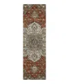 Dalyn Rug Company Silk Road Sr6 Runner Area Rug, 2'3x7'6 In Brown