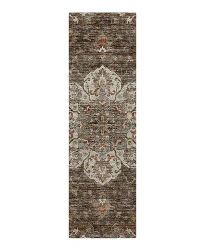 Dalyn Rug Company Silk Road Sr6 Runner Area Rug, 2'3x7'6 In Brown