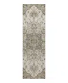 Dalyn Rug Company Silk Road Sr6 Runner Area Rug, 2'3x7'6 In Gray
