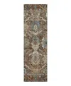 Dalyn Rug Company Silk Road Sr8 Runner Area Rug, 2'3x7'6 In Brown
