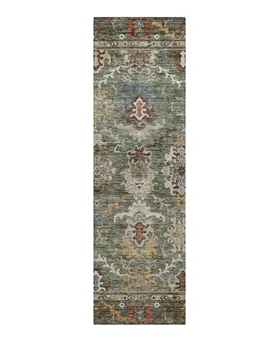 Dalyn Rug Company Silk Road Sr8 Runner Area Rug, 2'3x7'6 In Green