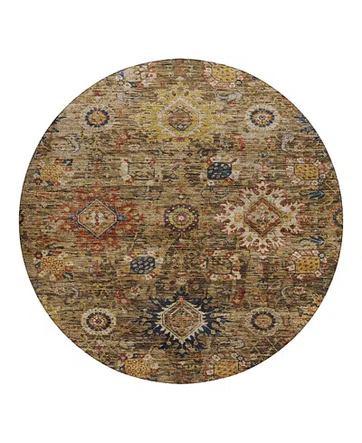 Dalyn Rug Company Silk Road Sr9 Round Area Rug, 8'0x8'0 In Multi