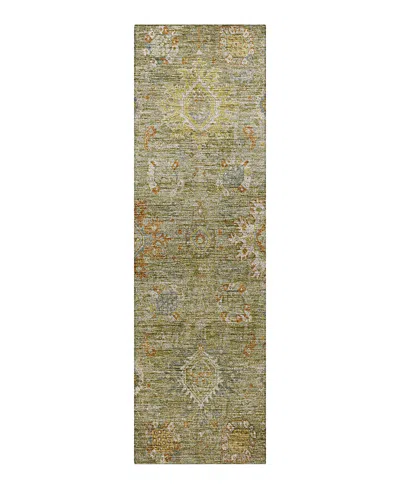 Dalyn Rug Company Silk Road Sr9 Runner Area Rug, 2'3x7'6 In Green