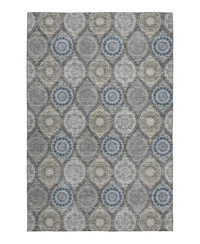 Dalyn Rug Company Solace Washable Sl1 Area Rug 9'0 X 12'0 In Gray