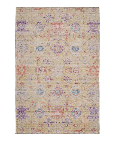 Dalyn Rug Company Solace Washable Sl10 Area Rug 9'0 X 12'0 In Orange