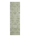 Dalyn Rug Company Solace Washable Sl10 Runner Area Rug 2'3 X 7'6 In Green
