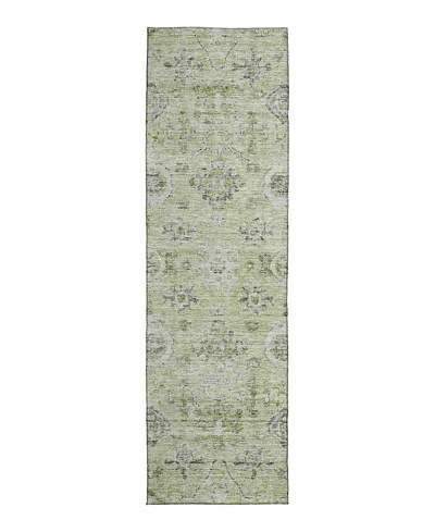 Dalyn Rug Company Solace Washable Sl10 Runner Area Rug 2'3 X 7'6 In Green