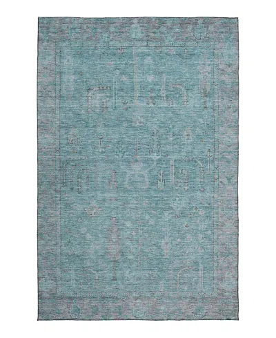Dalyn Rug Company Solace Washable Sl11 Area Rug 3'0 X 5'0 In Blue