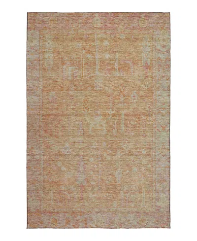 Dalyn Rug Company Solace Washable Sl11 Area Rug 3'0 X 5'0 In Orange
