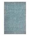 Dalyn Rug Company Solace Washable Sl11 Area Rug 5'0 X 7'6 In Blue