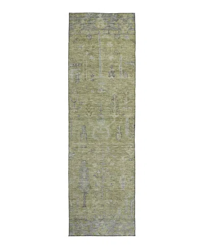Dalyn Rug Company Solace Washable Sl11 Runner Area Rug 2'3 X 7'6 In Green