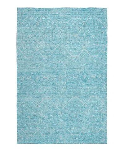 Dalyn Rug Company Solace Washable Sl12 Area Rug 3'0 X 5'0 In Blue