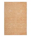 Dalyn Rug Company Solace Washable Sl12 Area Rug 5'0 X 7'6 In Orange