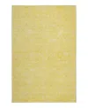 Dalyn Rug Company Solace Washable Sl12 Area Rug 5'0 X 7'6 In Yellow