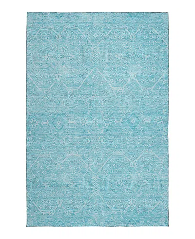 Dalyn Rug Company Solace Washable Sl12 Area Rug 9'0 X 12'0 In Blue
