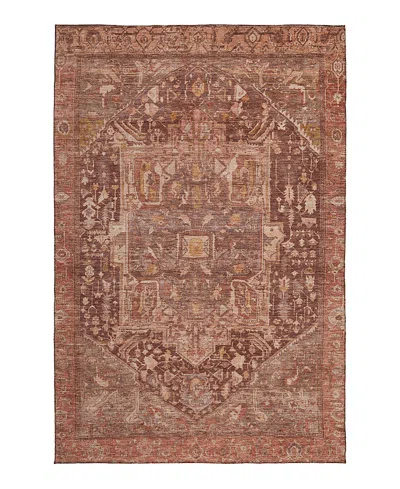 Dalyn Rug Company Solace Washable Sl14 Area Rug 3'0 X 5'0 In Red