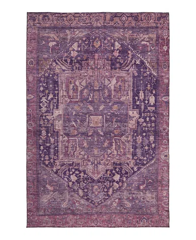 Dalyn Rug Company Solace Washable Sl14 Area Rug 8'10 X 10'0 In Purple