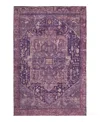 Dalyn Rug Company Solace Washable Sl14 Area Rug 9'0 X 12'0 In Purple