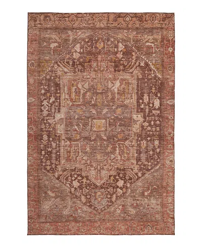 Dalyn Rug Company Solace Washable Sl14 Area Rug 9'0 X 12'0 In Red