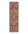 Dalyn Rug Company Solace Washable Sl14 Runner Area Rug 2'3 X 7'6 In Red