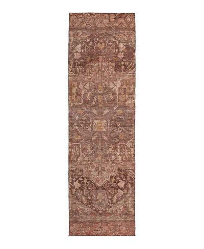 Dalyn Rug Company Solace Washable Sl14 Runner Area Rug 2'3 X 7'6 In Red