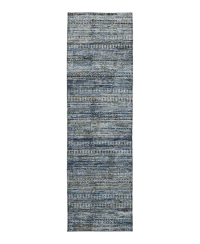 Dalyn Rug Company Solace Washable Sl3 Runner Area Rug 2'3 X 7'6 In Purple