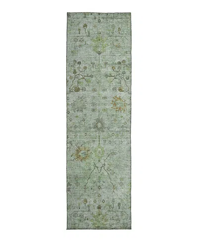 Dalyn Rug Company Solace Washable Sl4 Runner Area Rug 2'3 X 7'6 In Green