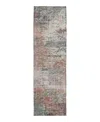 Dalyn Rug Company Solace Washable Sl5 Runner Area Rug 2'3 X 7'6 In Gray