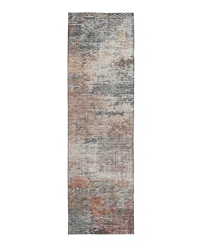 Dalyn Rug Company Solace Washable Sl5 Runner Area Rug 2'3 X 7'6 In Gray