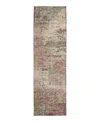 Dalyn Rug Company Solace Washable Sl5 Runner Area Rug 2'3 X 7'6 In Pink