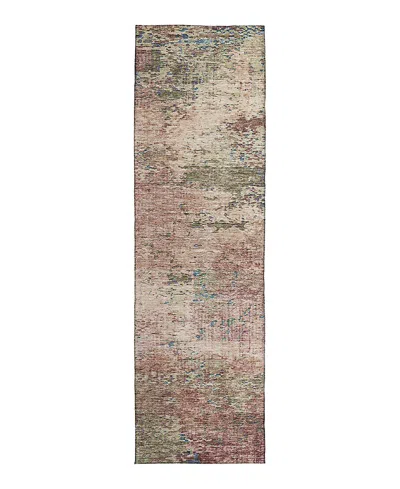 Dalyn Rug Company Solace Washable Sl5 Runner Area Rug 2'3 X 7'6 In Pink