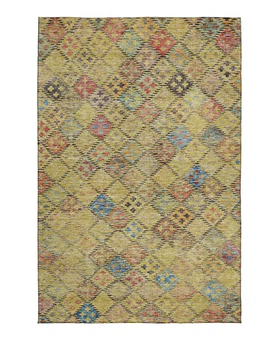 Dalyn Rug Company Solace Washable Sl6 Area Rug 9'0 X 12'0 In Gold