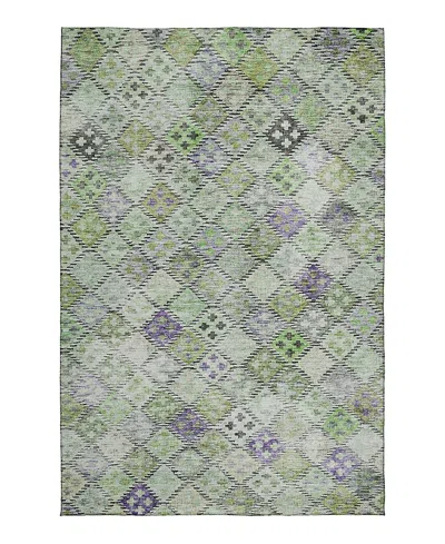 Dalyn Rug Company Solace Washable Sl6 Area Rug 9'0 X 12'0 In Green