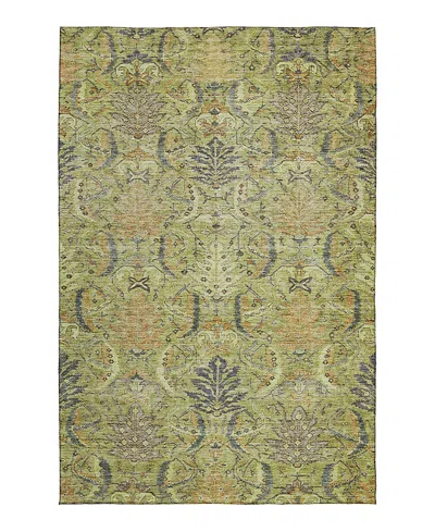 Dalyn Rug Company Solace Washable Sl7 Area Rug 5'0 X 7'6 In Green
