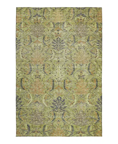 Dalyn Rug Company Solace Washable Sl7 Area Rug 9'0 X 12'0 In Green