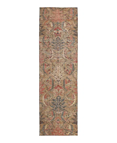 Dalyn Rug Company Solace Washable Sl7 Runner Area Rug 2'3 X 7'6 In Brown