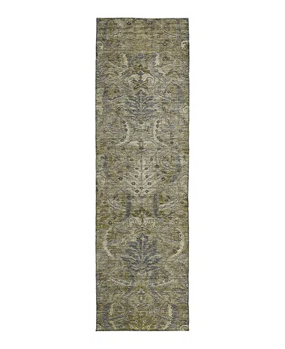 Dalyn Rug Company Solace Washable Sl7 Runner Area Rug 2'3 X 7'6 In Gray